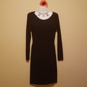 Black Cach'e Sweater Dress